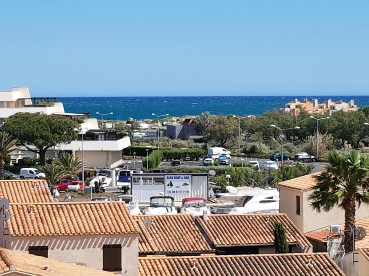 Studio Vue Mer Panoramique, Piscine Port Venus Village Naturiste Agde Bagian luar foto