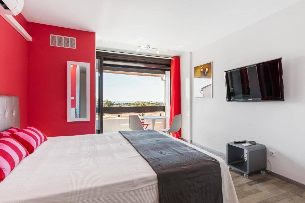Studio Vue Mer Panoramique, Piscine Port Venus Village Naturiste Agde Bagian luar foto